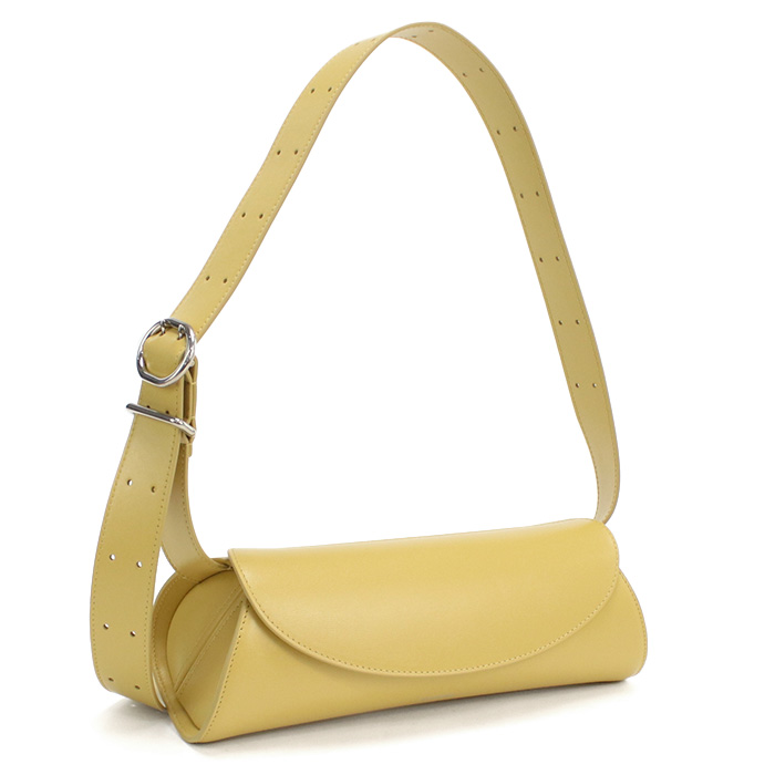 Jil Sander ロゴ ショルダーバッグ イエロー 💛 【JIL SANDER(ジル サンダー)】オンラインで見つける、洗練
